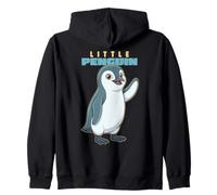 Cartoon Little Penguin Breed Animal Lover Cute Penguins Zip Hoodie