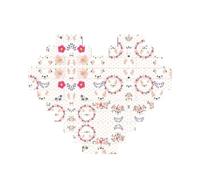 Cartoon Llama Alpaca Print Building Brick Puzzles, Family Keepsake Romantic Home Decor Anniversary Birthday Gifts