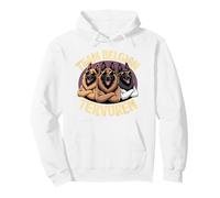 Cartoon Long Haired Shepherd Dog Breed Team Belgian Tervuren Pullover Hoodie