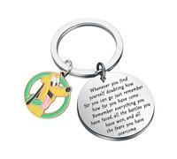 Cartoon Lover Gift Mouse Dog Cartoon Inspired Gift Mouse Duck Movie Themed Keychain, Whenever Yellow Dog, S