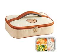 Cartoon Lunch Bag, Insulated Lunch Box for Adults - Cute Lunch Boxes Tote Bags, Reusable Insulated Lunch Container, Cooler Lunch Boxes, Waterproof Lunch Bag