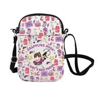 Cartoon Mabel Inspire Crossbody Bag Twins Pines Mysteries Shack Handbag Summer of Mystery Messenger Bag (GRAPPLING CB UK)
