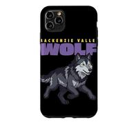 Cartoon Mackenzie Valley Wolf Breed Animal Lover Cute Wolves Case for iPhone 11 Pro Max