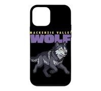 Cartoon Mackenzie Valley Wolf Breed Animal Lover Cute Wolves Case for iPhone 12 mini