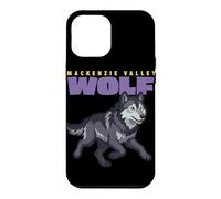 Cartoon Mackenzie Valley Wolf Breed Animal Lover Cute Wolves Case for iPhone 12 Pro Max