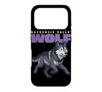 Cartoon Mackenzie Valley Wolf Breed Animal Lover Cute Wolves Case for iPhone 17 Pro