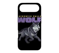 Cartoon Mackenzie Valley Wolf Breed Animal Lover Cute Wolves Case for iPhone Air