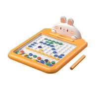 Cartoon Magnetic Drawing Board, 2026 New Magnetic Dots Drawing Board for Toddlers, Educational Preschool Toy, Magnet Doodle Board with Pens, Montessori Toys for 3 Year Olds Kids Boys and Girls (S)