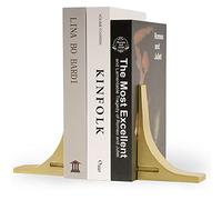 Cartoon Man Theme Decorative Bookend Iron Cast. Gold