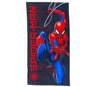 CARTOON Marvel Spiderman Beach Towel Microfibre Polyester Kids 245gsm Size 70x140cm Beach Pool