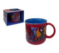 CARTOON Marvel Spiderman Mug Double Colour Pattern Ceramic Mug Cup Breakfast Bowl 12oz Kids