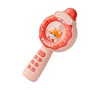 Cartoon Microphone Toy: Wireless Recording Function, USB Rechargeable Design, ABS Material Frame, Fun Singing Activity | Toy Gift p