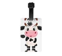 Cartoon Milk Cow Print