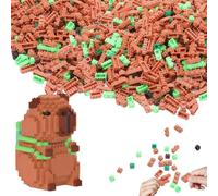Cartoon Mini Building Blocks, 1606pcs Capybara Building Sets Cute Animals Building Bricks Micro Construction Building Creativity Toy Bricks for Adults and Children