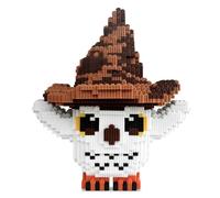 Cartoon Mini Building Blocks, 4150 PCS Wizard World Owl DIY Building Blocks, 28 CM Creativity Animals Bricks, Cute Magic Owl Bricks, Gifts for Adults, Family, Friend
