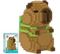 Cartoon Mini Building Blocks Capybara DIY Blocks Cute Animals Building Bricks Creativity Bricks for Parent-Child Interactive for Adult Pressure Relief Party Birthday Gift