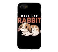 Cartoon Mini Lop Rabbit Animal Lover Cute Rabbits Case for iPhone SE (2020) / 7/8