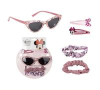 CARTOON Minnie Disney Girls 5 Piece Accessory Set Hair Accessories Sunglasses