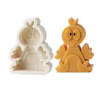 Cartoon Mold Craft Mold Cute Animal Shape Silicone Statue Molds Silicone Texture for Hand-Making Animal Resin Molds