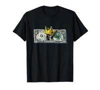 Cartoon Money King Costume for Cash and Dollar Lovers T-Shirt