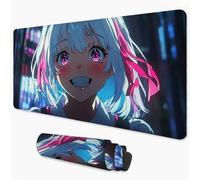 Cartoon Mouse Mat 1000x400 mm, Large Mouse Pad Girl Waterproof & Durable Desk Mat with Non-Slip Rubber Base and Stitched Edges, Gaming Mousepad for Home, Office, PC, Laptop, Room Decor 3Y-307