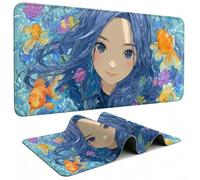 Cartoon Mouse Mat, Desk Accessories Large XXL Mousepad 800x300cm g811g-366 | Cartoon Office Mouse Pad, Stitched Edges, Soft Smooth Surface, Improved Precision and Speed, Gaming Mousepad, Gifts for Women