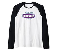 Cartoon Network Chowder Logo Raglan Baseball Tee
