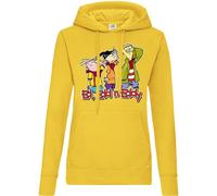 Cartoon Network Damen Ed, Edd n Eddy Girly Hoodie WB-57-EEE001-DTF920