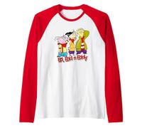 Cartoon Network Ed, Edd N Eddy Salute Raglan Baseball Tee