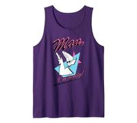 Cartoon Network Johnny Bravo Man I'm Pretty Tank Top, Men, Purple, X-Large