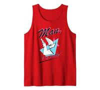 Cartoon Network Johnny Bravo Man I'm Pretty Tank Top, Men, Red, XX-Large