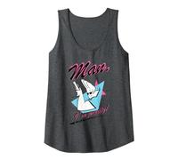 Cartoon Network Johnny Bravo Man I'm Pretty Tank Top, Women, Dark Heather Grey, Large