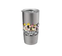 Cartoon Network Logo with Characters Stainless Steel Insulated Tumbler