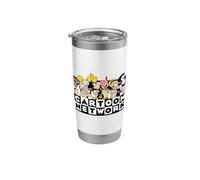 Cartoon Network Logo with Characters Stainless Steel Insulated Tumbler