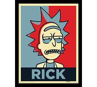Cartoon Network Morty (Rick Campaign) Framed Print, Multi Coloured, 30 x 40cm