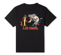 Cartoon Network Official I Am Weasel Characters T-Shirt - Black Cartoon Network Black One Size