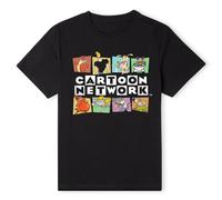 Cartoon Network Official Logo Characters T-Shirt - Black | Size: XL Cartoon Network Black XL