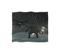 Cartoon Network Over The Garden Wall Beast Vs Woodsman Silky Touch Super Soft Throw Blanket 152 X 127 cm in White Cartoon Network White 152 X 127 cm