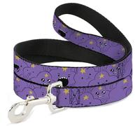 Cartoon Network Pet Leash, Dog Leash, Adventure Time Lumpy Space Princess Expressions Lavender, 4 Feet Long 0.5 Inch Wide