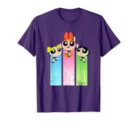 Cartoon Network Powerpuff Girls Tropical Flight T-Shirt, Men, Purple, 3X-Large