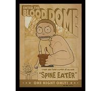 Cartoon Network Rick and Morty (Enter The Blood Dome) 30 x 40cm Memorabilia