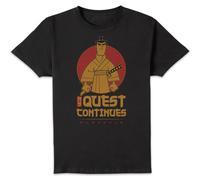 Cartoon Network Samurai Jack My Quest Continues Men's T-Shirt - Black | Size: 2XL Cartoon Network Black 2XL