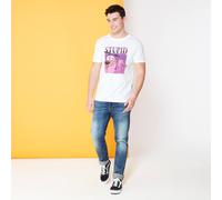 Cartoon Network Spin-Off Courage The Cowardly Dog 90's Photoshoot T-Shirt - White - 3XL