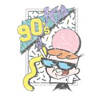 Cartoon Network Spin-Off Dexter's Laboratory 90's Kid T-Shirt - White - L