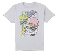 Cartoon Network Spin-Off Dexter's Laboratory 90's Kid T-Shirt - White | Size: Small Cartoon Network White S