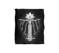 Cartoon Network Steven Universe White Diamond Dress Silky Touch Super Soft Throw Blanket 152 X 127 cm Cartoon Network White 152 X 127 cm