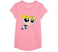 Cartoon Network The Powerpuff Girls Bubble T-Shirt, Girls, Pink, Large