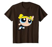 Cartoon Network The Powerpuff Girls Bubble T-Shirt, Youth, Brown, 4T