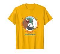 Cartoon Network We Bare Bears Bear Alert T-Shirt, Men, Golden Yellow, X-Large