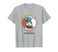 Cartoon Network We Bare Bears Bear Alert T-Shirt, Men, Heather Grey, X-Large